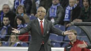 <b>TRANQUILO. </b>Manzano está centrado en los cinco partidos que quedan para terminar la temporada.