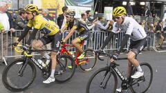 Froome: "No pasa nada, son heridas sin importancia"