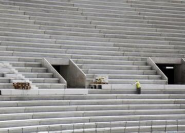 Las últimas imágenes de las obras acometidas en La Peineta