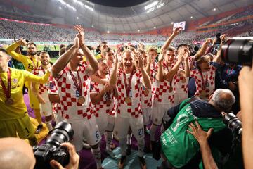 Croacia cierra su participación en el Mundial de Qatar 2022 como la tercera selección clasificada, con el bronce, después de vencer a Marruecos en el partido por el tercer puesto en el Mundial de Qatar 2022. 