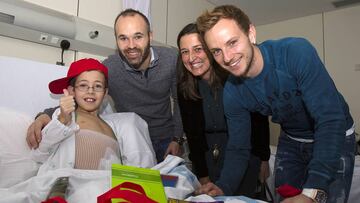 Entrenamiento abierto y visita a los hospitales el 5 de enero