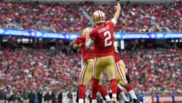 Blaine Gabbert, nuevo quarterback titular de San Francisco 49ers.
