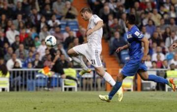 4-0. Morata marca el cuarto gol.