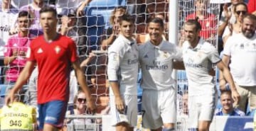 Cristiano Ronaldo abri¨® el marcador. 1-0.