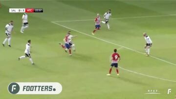 Por cosas así el filial va líder en 2ºB: el gol del año del fútbol base del Atleti