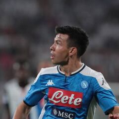 Hirving Lozano debuta con gol en cada competición que juega