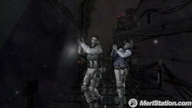 Jill y Chris en acción en Resident Evil The Umbrella Chronicles