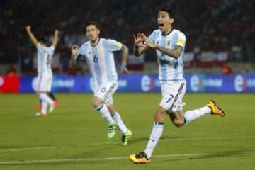 Chile vs Argentina, en imágenes