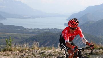 GRAND COLOMBIER, FRANCE - SEPTEMBER 13: Nairo Quintana Rojas of Colombia and Team Arkea - Samsic / Grand Colombier (1501m)/ during the 107th Tour de France 2020, Stage 15 a 174,5km stage from Lyon to Grand Colombier 1501m / #TDF2020 / @LeTour / on September 13, 2020 in Grand Colombier, France. (Photo by Michael Steele/Getty Images)