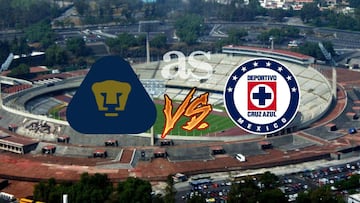 Pumas vs Cruz Azul (1-4): Resumen del partido y goles