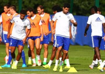 El Chelsea de Falcao y Cuadrado se prepara para la final de la Community Shield