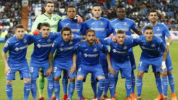 Once del Getafe.