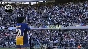 20 años de este momento que eriza la piel: la despedida de Maradona de La Bombonera