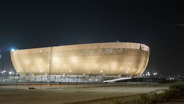 As&iacute; luce uno de los estadios de la Copa del Mundo de Qatar 2022