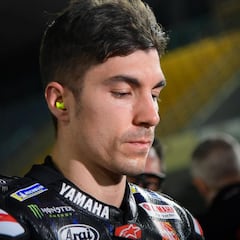 Maverick no volverá a subirse más a la Yamaha este año