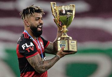 Gabigol, con el Carioca 2020.