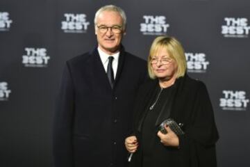 Claudio Ranieri con su mujer Rosanna.