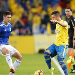 Las Palmas - Oviedo: goles, resumen y resultado