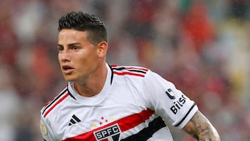 Sao Paulo, con James Rodríguez, enfrenta a Liga de Quito por los cuartos de final de la Copa Sudamericana.