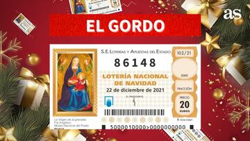 86148, premio gordo del sorteo de la Lotería de Navidad 2021