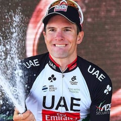 Polanc culmina en el Etna una fuga de 170 km; Jungels, líder