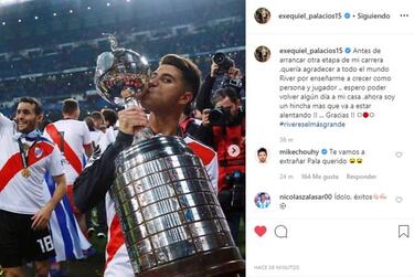 Palacios llegó a Alemania para sumarse al Bayer Leverkusen
