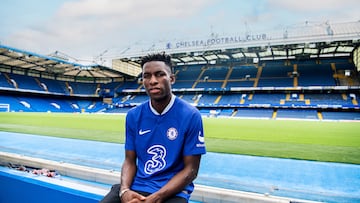 Nicolas Jackson en Stamford Bridge.