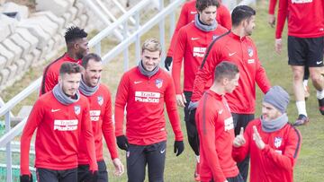 29/12/17 ENTRENAMIENTO ATLETICO DE MADRID
SAUL , GODIN , GRIEZMANN