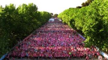 Imagen de la Carrera de la Mujer 2012.