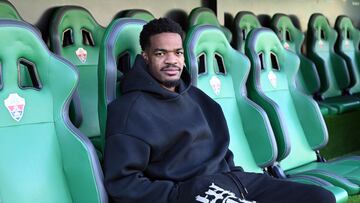Grady Diangana, jugador del Elche.