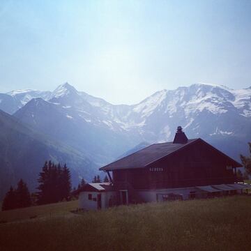 Las vistas de la cabaña en la que se alojó en el Mont Blanc el verano de 2013.
Es aficionado a subir fotos de sus vacaciones y su familia a su cuenta oficial de instagram @danielwass18