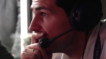 Así vivió Casillas el empate final entre Portugal y España