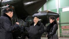North Korean leader Kim Jong Un, accompanied by his daughter Kim Ju Ae, visits a military vehicle production plant, in this picture released by North Korea's Korean Central News Agency (KCNA) on January 5, 2024.  KCNA via REUTERS    ATTENTION EDITORS - THIS IMAGE WAS PROVIDED BY A THIRD PARTY. REUTERS IS UNABLE TO INDEPENDENTLY VERIFY THIS IMAGE. NO THIRD PARTY SALES. SOUTH KOREA OUT. NO COMMERCIAL OR EDITORIAL SALES IN SOUTH KOREA.     TPX IMAGES OF THE DAY