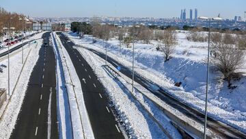 Este mapa de Google Maps te ayuda a ver qué calles de Madrid están libres de nieve