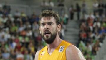 Marc Gasol durante el pasado Eurobasket.