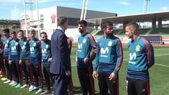 Lopetegui charló con Nacho, Iniesta y Fernando Hierro