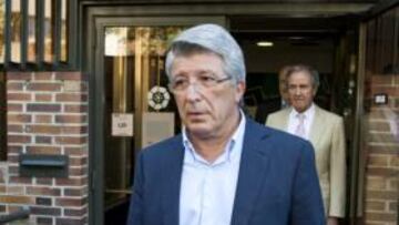 <b>ACUERDO. </b>Cerezo a la salida de la LFP.