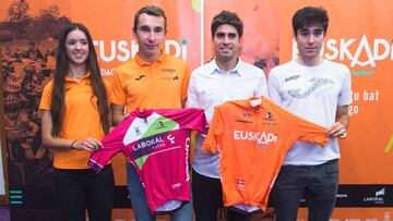 Landa, en la presentación del equipo