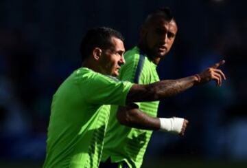 05/06/15  PREVIA FINAL CHAMPIONS LEAGUE
ULTIMO ENTRENAMIENTO DE LA JUVENTUS EN EL ESTADIO OLIMPICO DE BERLIN 
ARTURO VIDAL