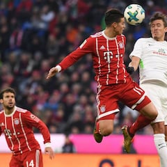 ¿En qué ha cambiado James desde su debut en Bundesliga?