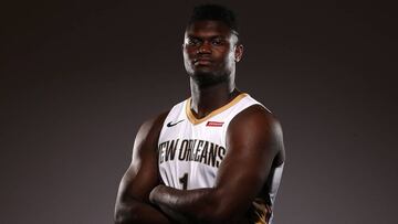 Una de las camisetas NBA más vendidas es la de Zion... sin jugar