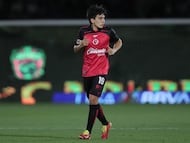 Gilberto Mora en su regreso a las canchas.