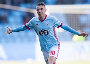 Iago Aspas in action for Celta.