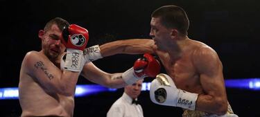 Bellew finaliz車 la guerra con Haye con un bombazo