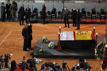 Florentino Pérez y Claudia Rodríguez. 