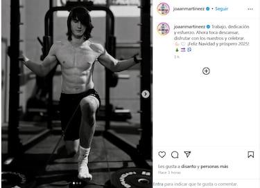 Joan Mart¨ªnez se machaca para triunfar en el Madrid