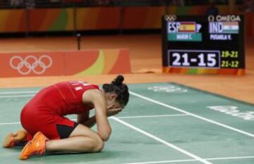 Medalla de oro para Carolina Marín