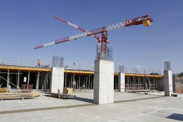 Obras en el nuevo estadio