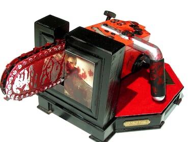 El controlador de sierra mecánica de Resident Evil 4, también en PS2