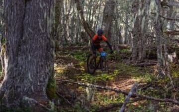 El impresionante paisaje en que se vivió la carrera de MTB